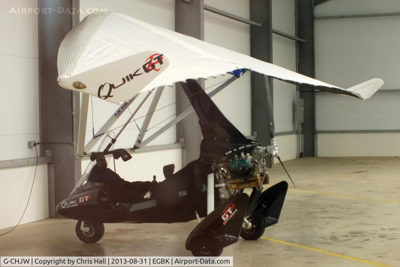 G-CHJW, 2012 P&M Aviation Quik GTR C/N 8630, at the LAA Rally 2013, Sywell