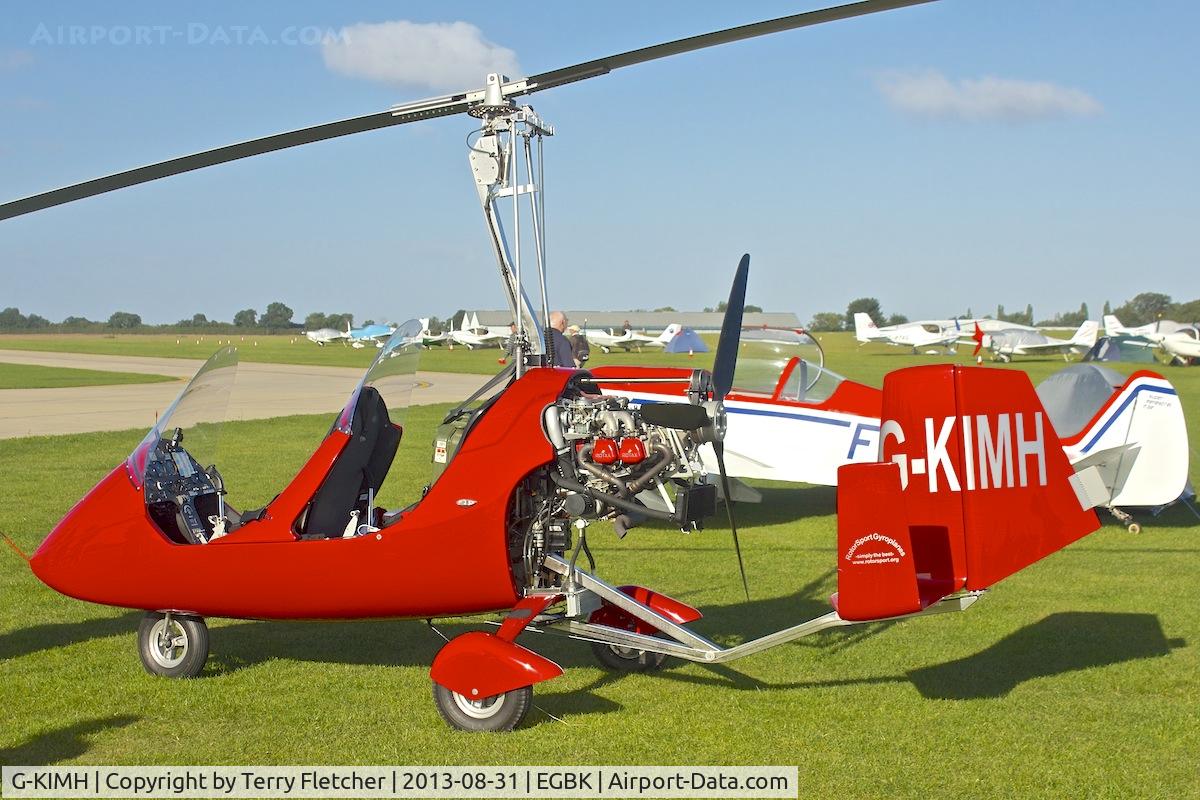 G-KIMH, 2009 Rotorsport UK MTOsport C/N RSUK/MTOS/034, Attended the 2013 Light Aircraft Association Rally at Sywell in the UK