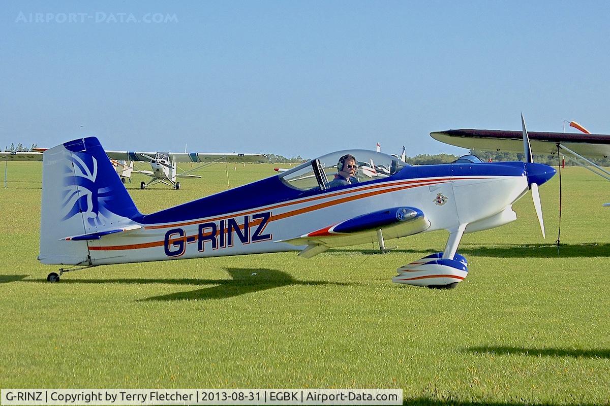 G-RINZ, 2006 Vans RV-7 C/N PFA 323-13982, Attended the 2013 Light Aircraft Association Rally at Sywell in the UK