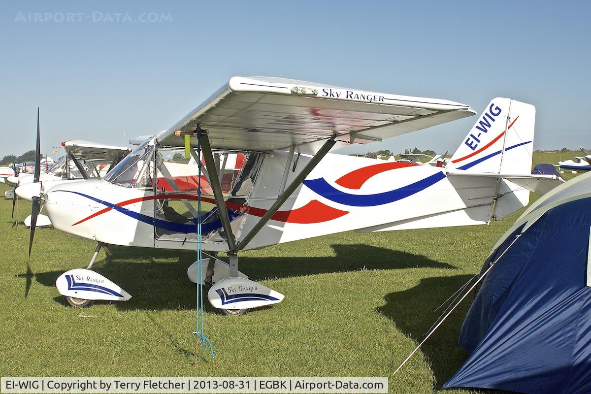 EI-WIG, 2007 Best Off Skyranger 912 C/N SKR0504608, Attended the 2013 Light Aircraft Association Rally at Sywell in the UK