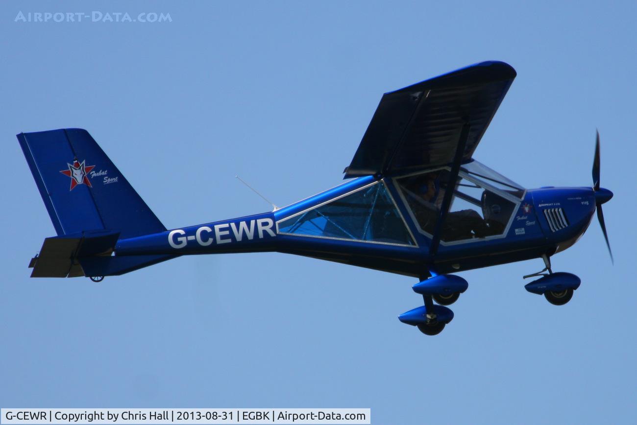 G-CEWR, 2008 Aeroprakt A-22L Foxbat C/N PFA 317A-14736, at the LAA Rally 2013, Sywell