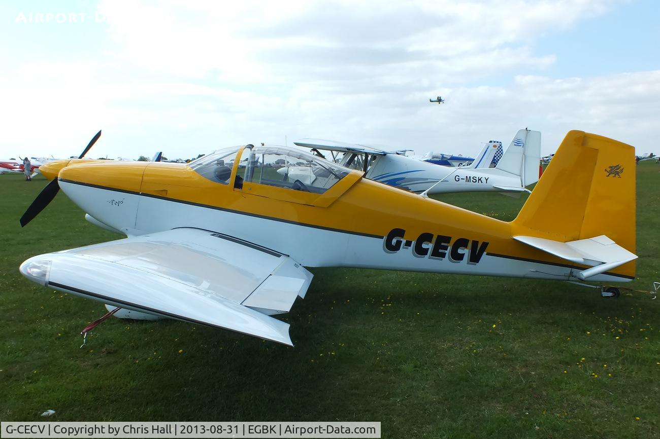 G-CECV, 2006 Vans RV-7 C/N PFA 323-14338, at the LAA Rally 2013, Sywell