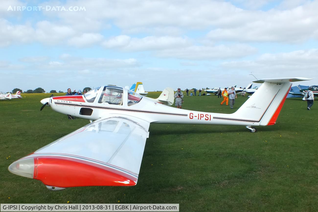 G-IPSI, 1986 Grob G-109B C/N 6425, at the LAA Rally 2013, Sywell