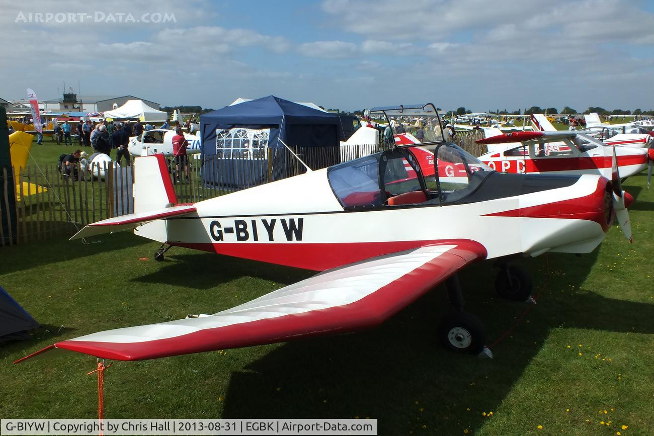 G-BIYW, 1963 Wassmer (Jodel) D-112 Club C/N 1209, at the LAA Rally 2013, Sywell