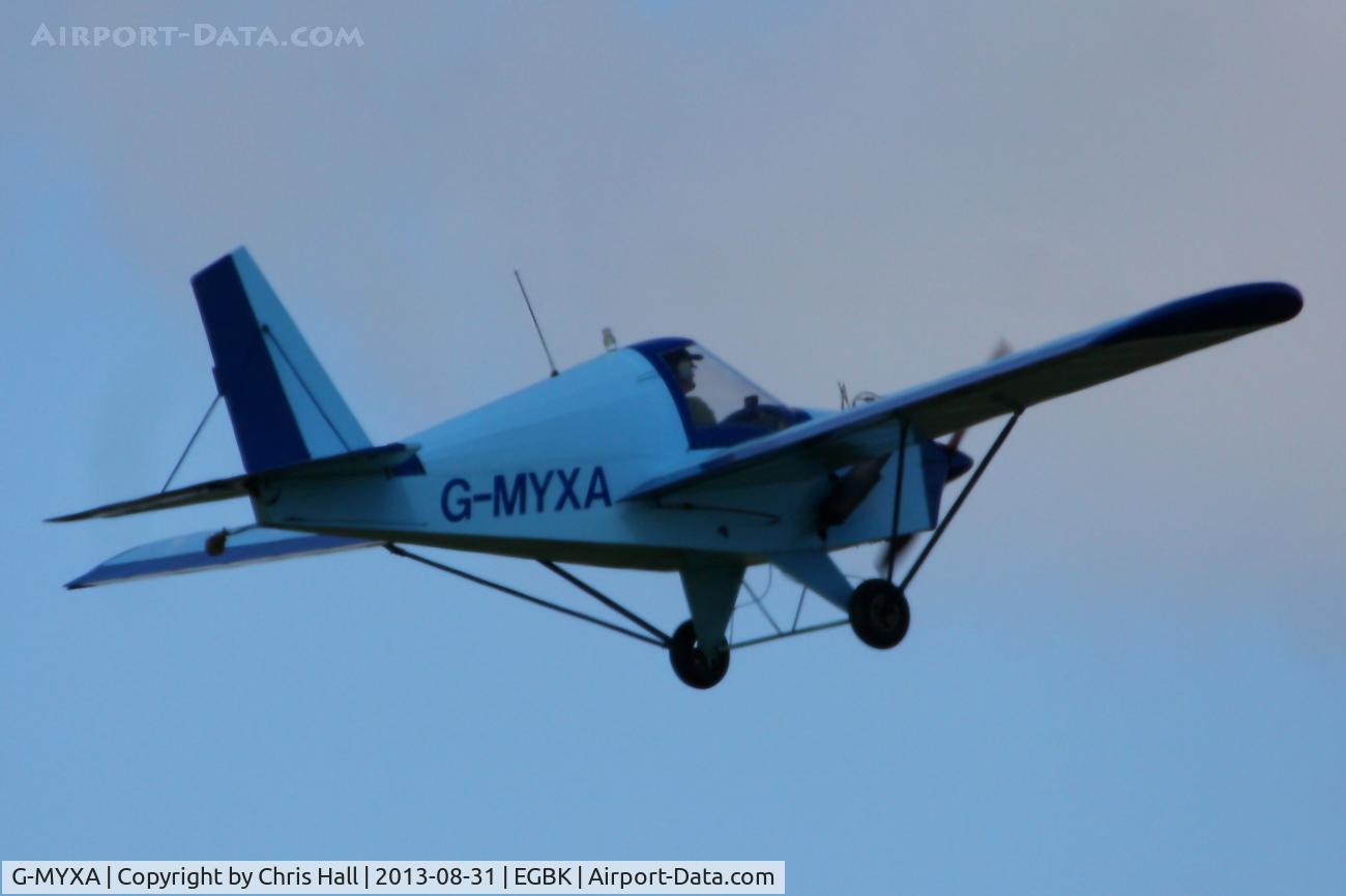 G-MYXA, 1995 Team Mini-Max 91 C/N PFA 186-12266, at the LAA Rally 2013, Sywell