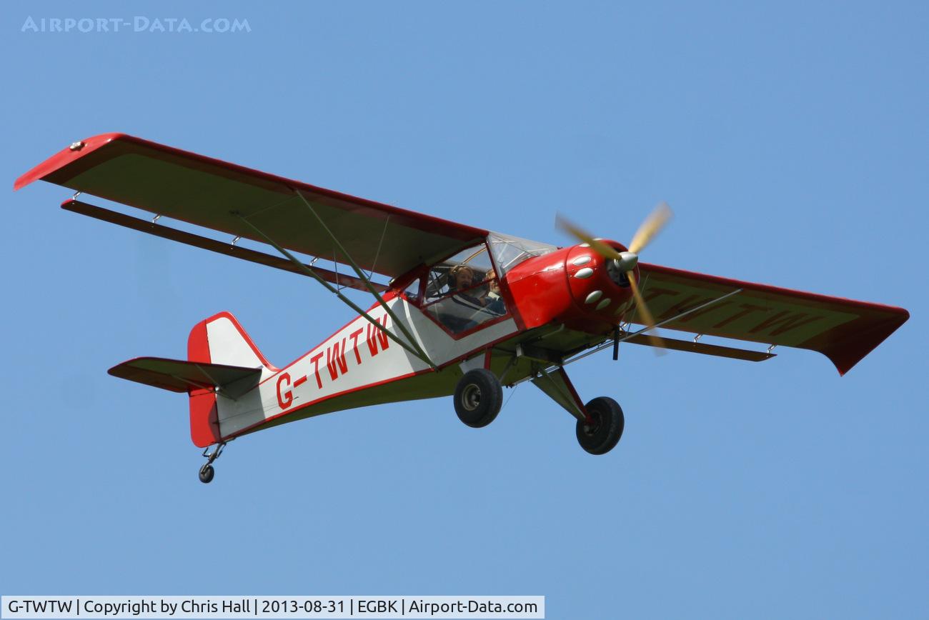 G-TWTW, 2006 Denney Kitfox MK2 C/N PFA 172-11730, at the LAA Rally 2013, Sywell