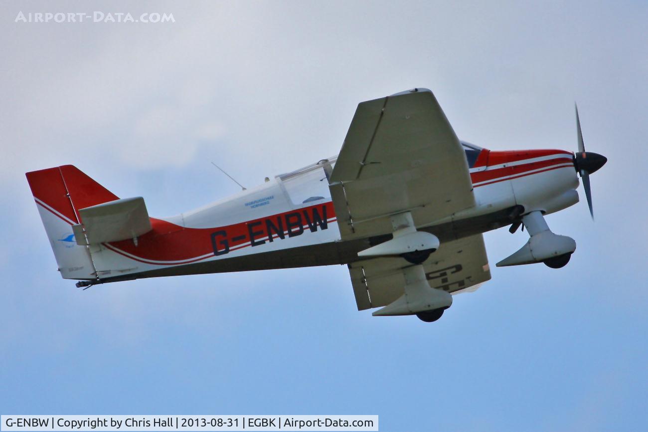 G-ENBW, 1985 Robin DR-400-180R Remorqueur Regent C/N 1715, at the LAA Rally 2013, Sywell