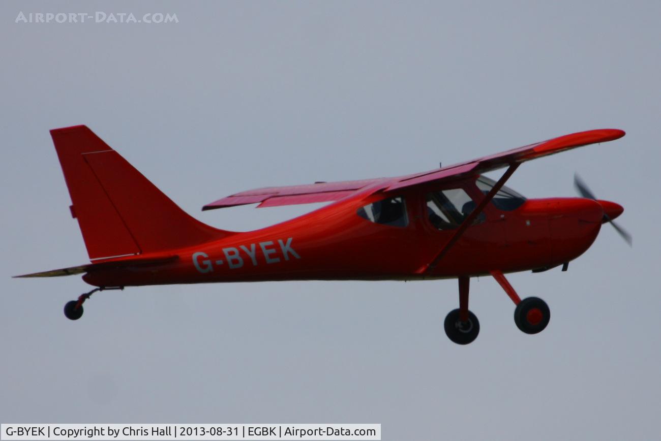 G-BYEK, 2000 Stoddard-Hamilton GlaStar GS-1 C/N PFA 295-13087, at the LAA Rally 2013, Sywell