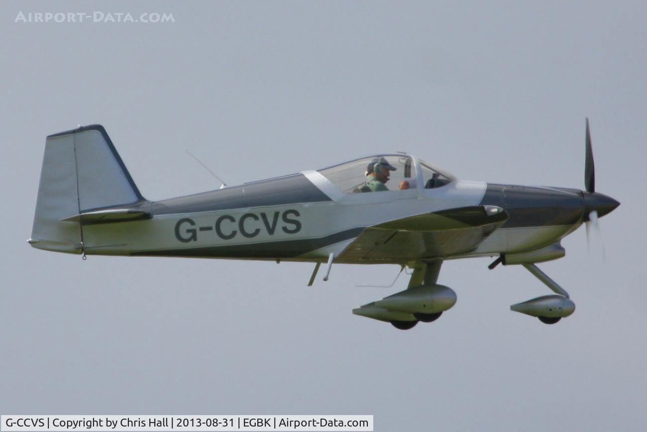 G-CCVS, 2010 Vans RV-6A C/N PFA 181A-13413, at the LAA Rally 2013, Sywell