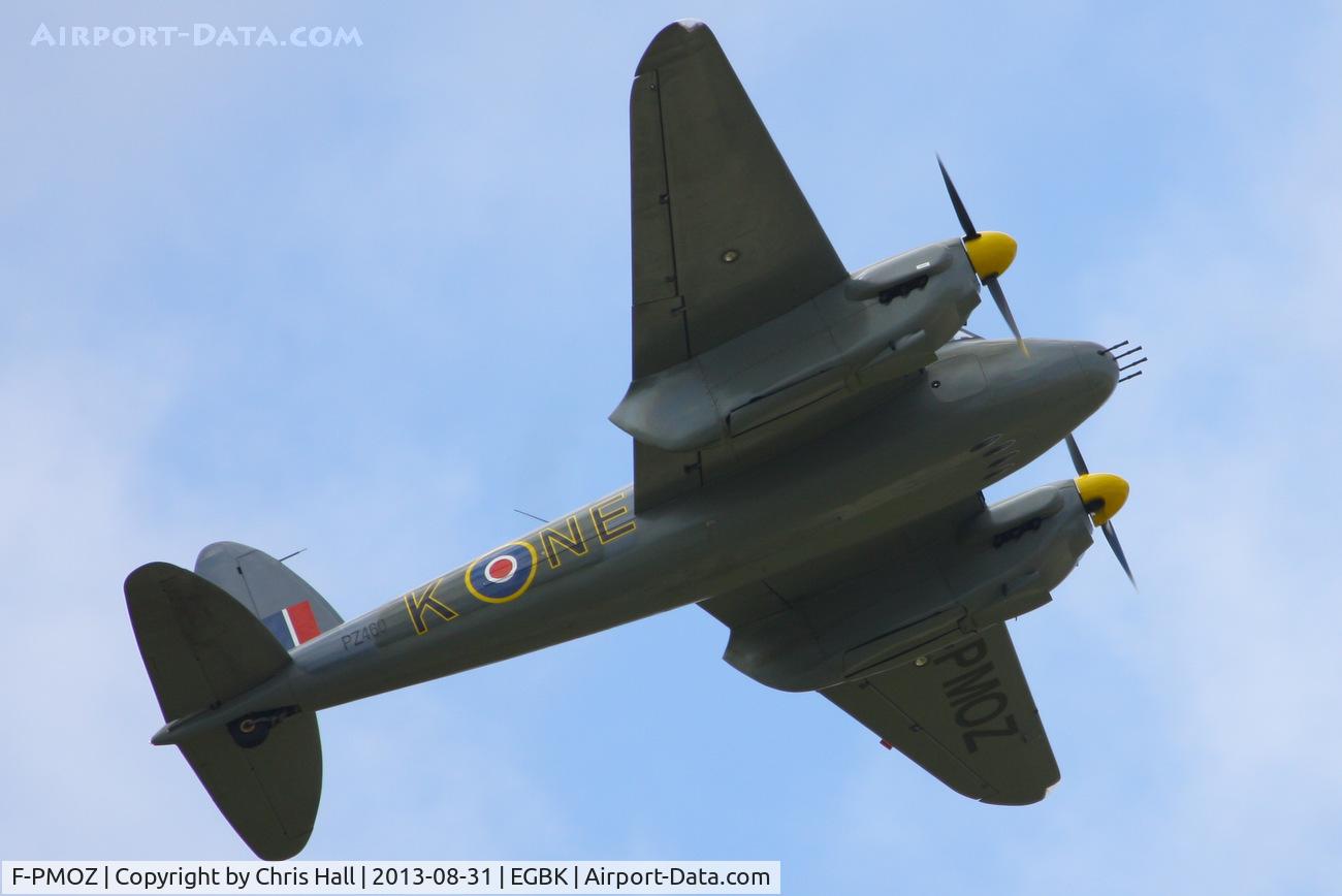 F-PMOZ, De Havilland (BBC) DH-98 Mosquito Replica C/N 1, at the LAA Rally 2013, Sywell