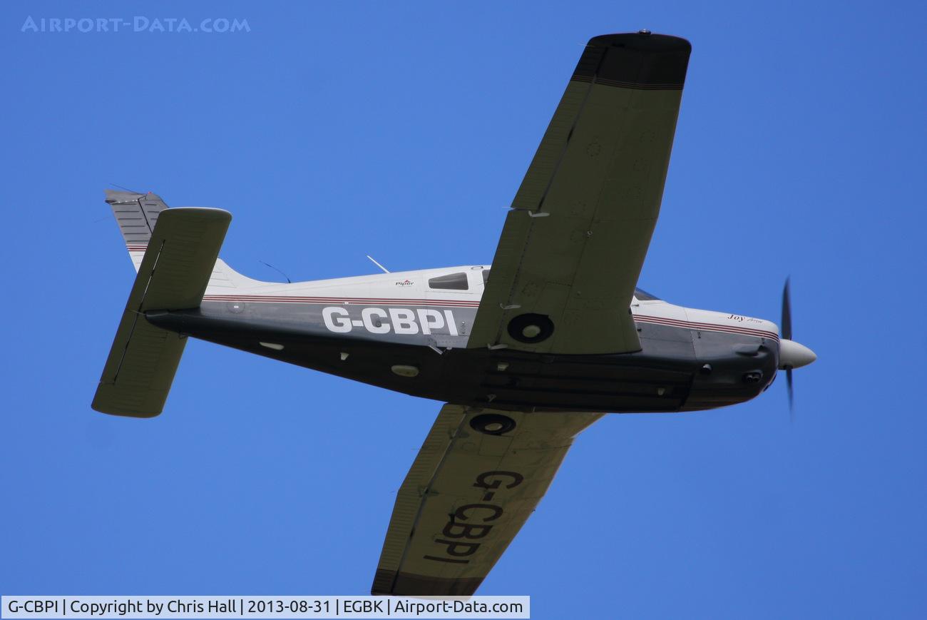 G-CBPI, 2002 Piper PA-28R-201 Cherokee Arrow III C/N 2844073, at the LAA Rally 2013, Sywell