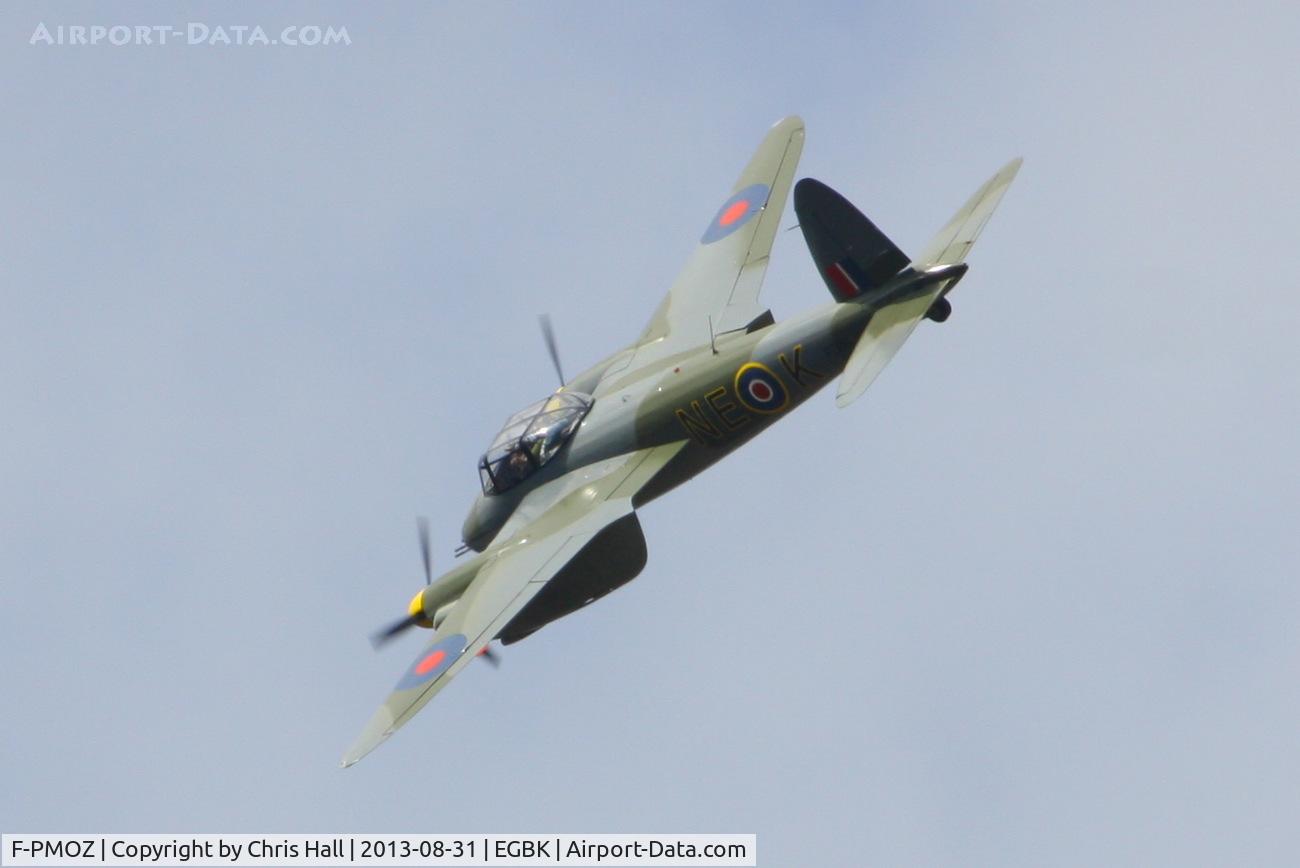 F-PMOZ, De Havilland (BBC) DH-98 Mosquito Replica C/N 1, at the LAA Rally 2013, Sywell