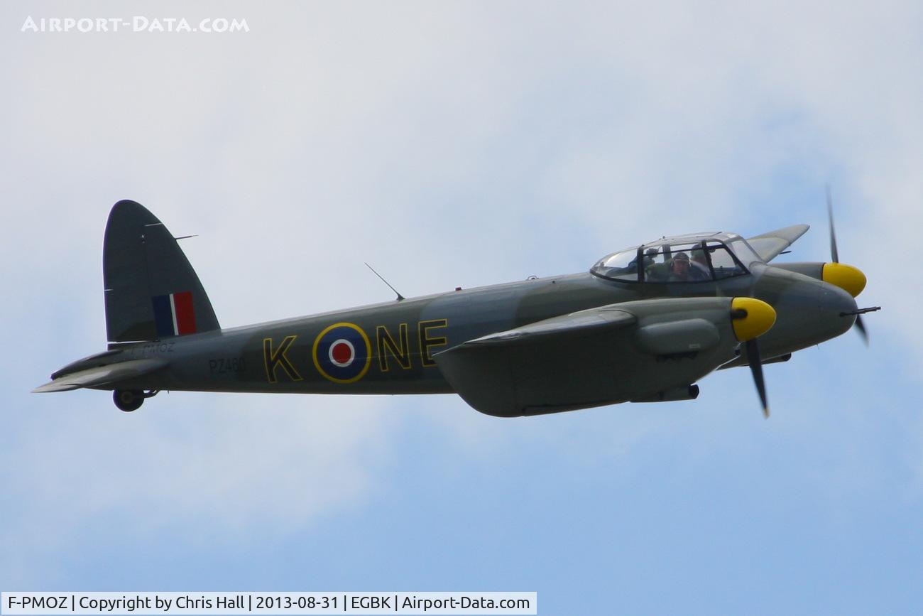 F-PMOZ, De Havilland (BBC) DH-98 Mosquito Replica C/N 1, at the LAA Rally 2013, Sywell