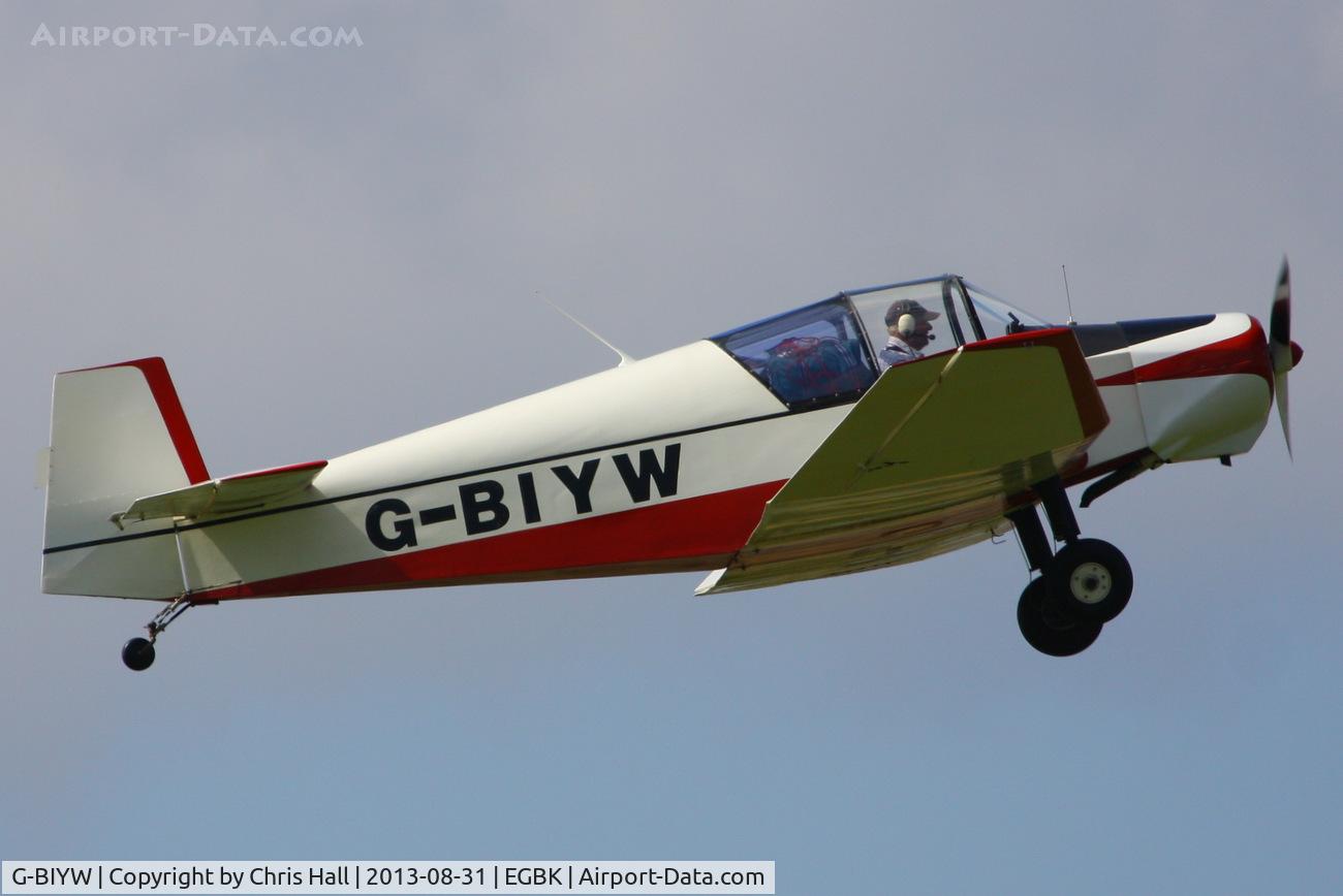 G-BIYW, 1963 Wassmer (Jodel) D-112 Club C/N 1209, at the LAA Rally 2013, Sywell