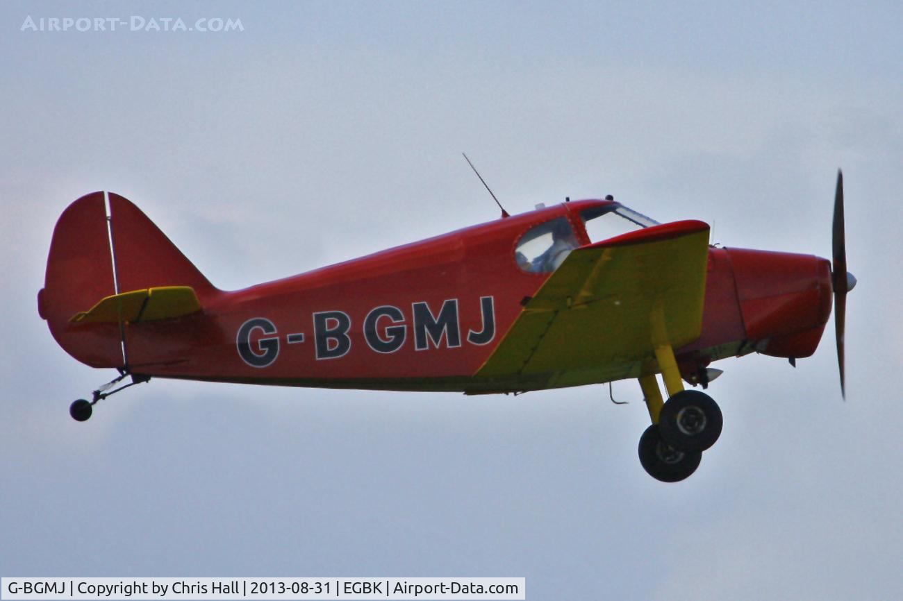 G-BGMJ, 1952 Gardan GY-201 Minicab C/N 12, at the LAA Rally 2013, Sywell