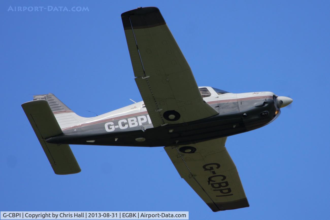 G-CBPI, 2002 Piper PA-28R-201 Cherokee Arrow III C/N 2844073, at the LAA Rally 2013, Sywell