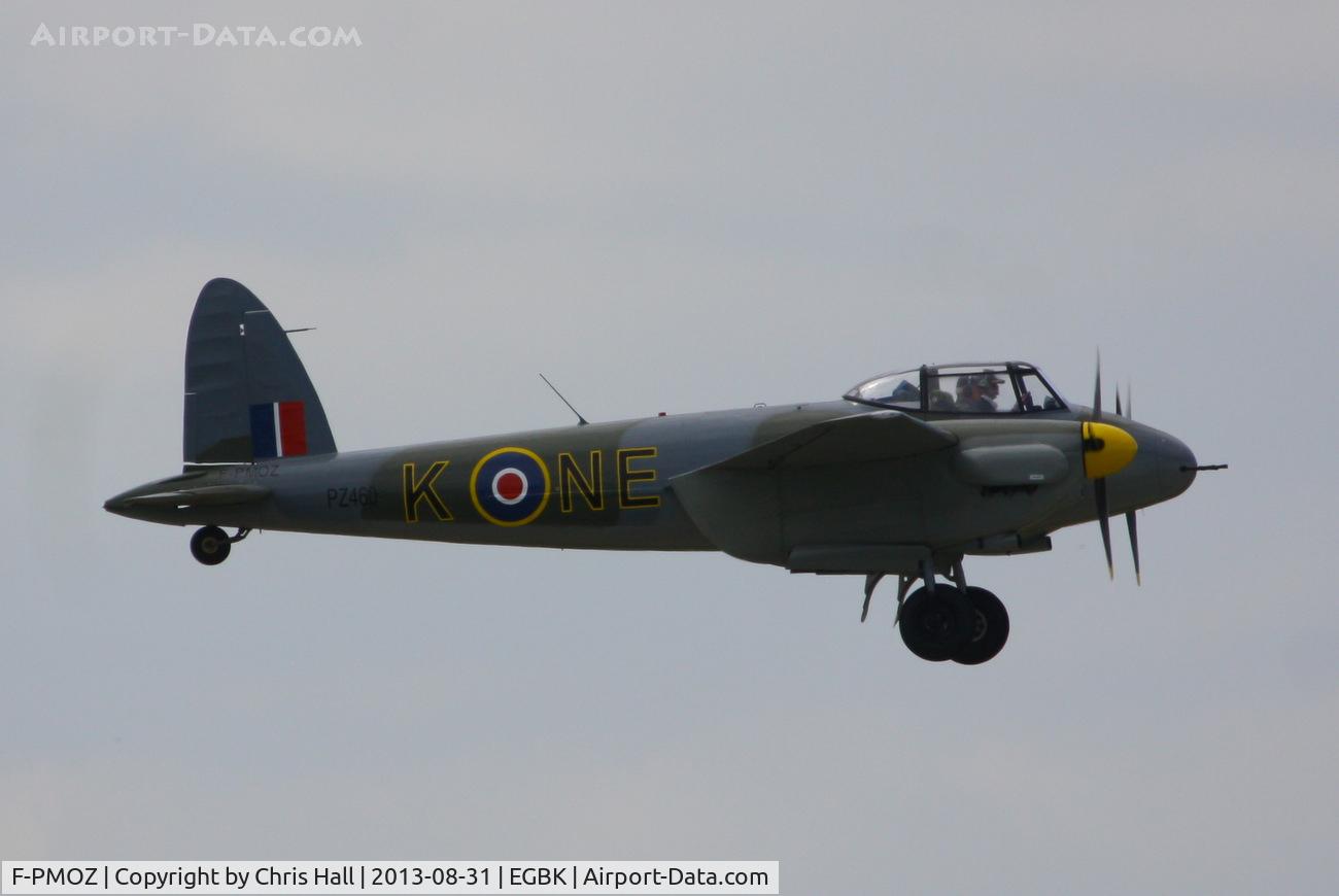 F-PMOZ, De Havilland (BBC) DH-98 Mosquito Replica C/N 1, at the LAA Rally 2013, Sywell