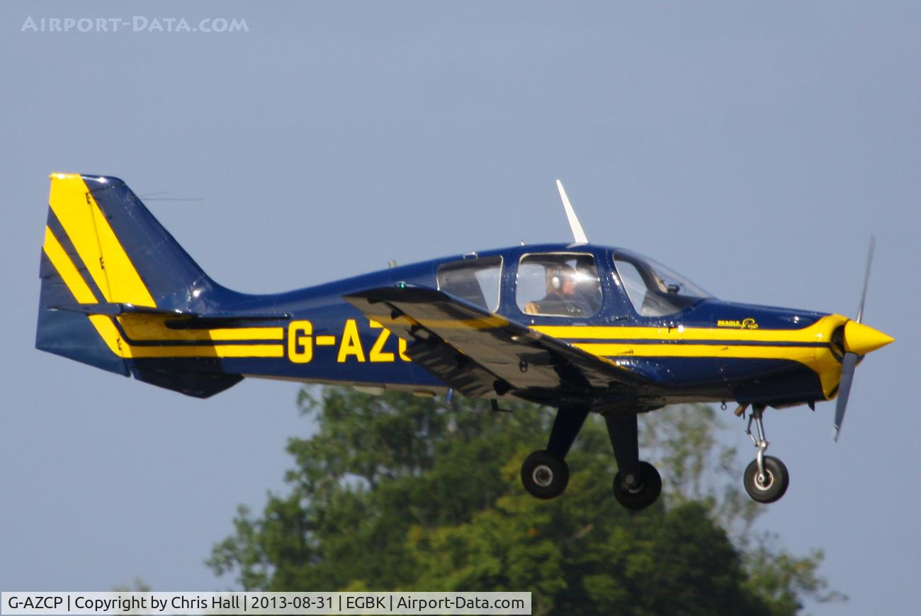 G-AZCP, 1970 Beagle B-121 Pup Series 2 (Pup 150) C/N B121-158, at the LAA Rally 2013, Sywell