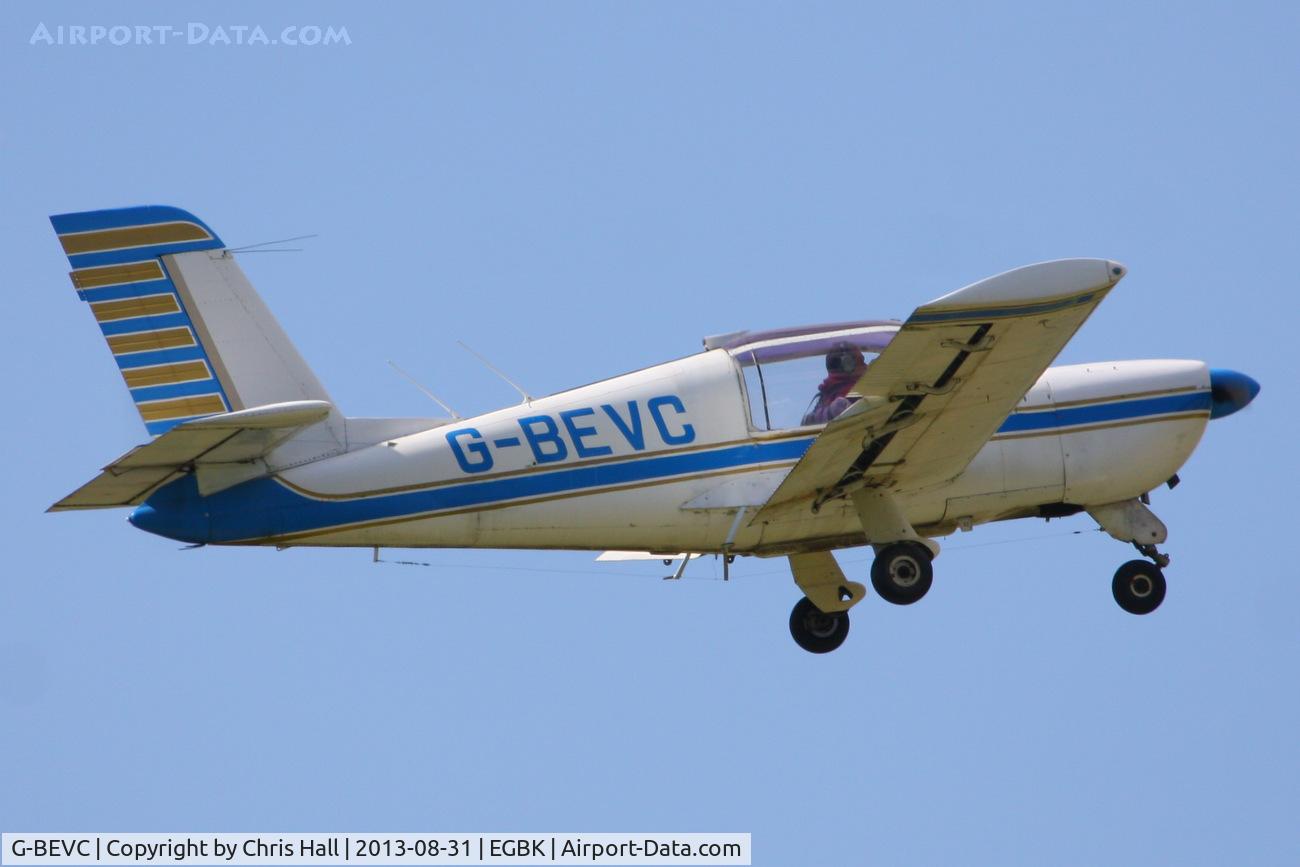 G-BEVC, 1977 Socata Rallye 150ST C/N 2861, at the LAA Rally 2013, Sywell