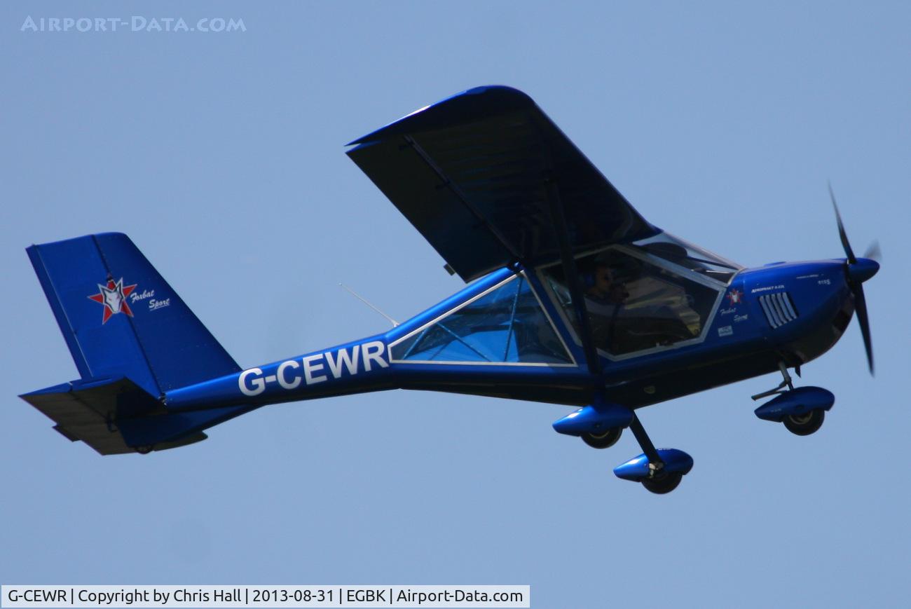 G-CEWR, 2008 Aeroprakt A-22L Foxbat C/N PFA 317A-14736, at the LAA Rally 2013, Sywell