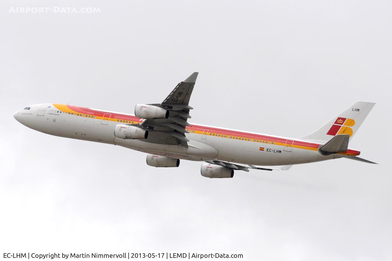 EC-LHM, 2001 Airbus A340-313X C/N 387, Iberia