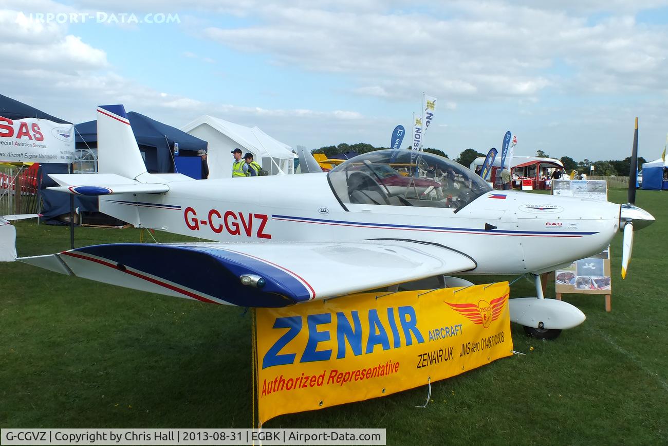 G-CGVZ, 2011 Zenair CH-601 XL C/N LAA 162B-14990, at the LAA Rally 2013, Sywell