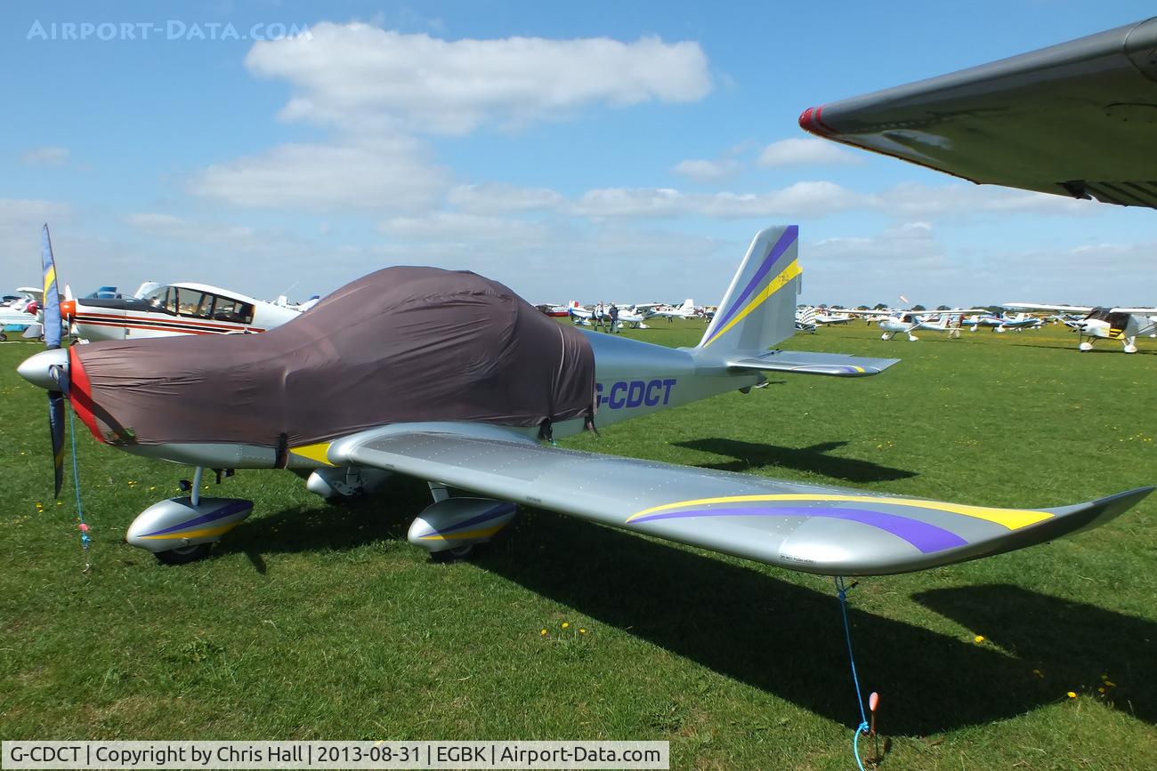 G-CDCT, 2004 Cosmik EV-97 TeamEurostar UK C/N 2117, at the LAA Rally 2013, Sywell