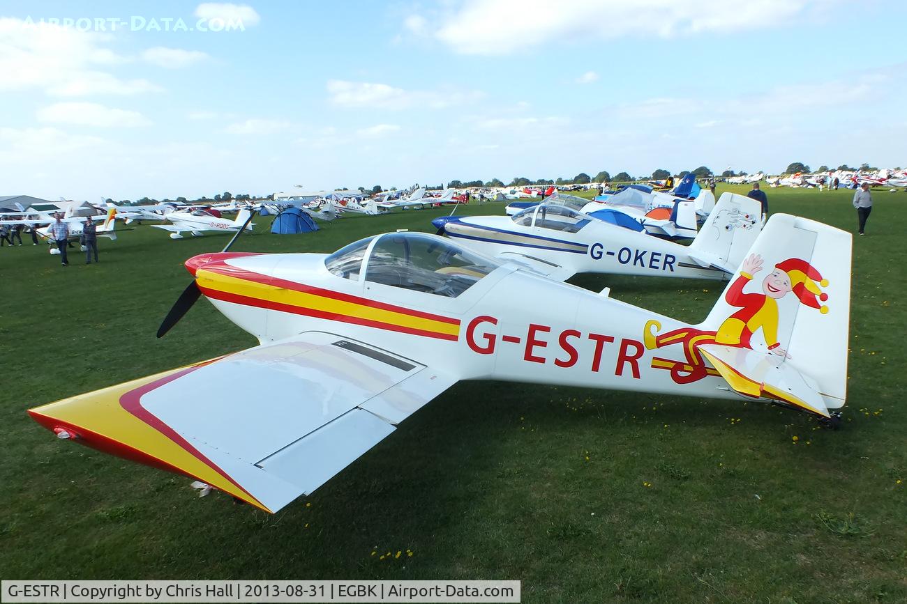 G-ESTR, 2003 Vans RV-6 C/N PFA 181A-13638, at the LAA Rally 2013, Sywell