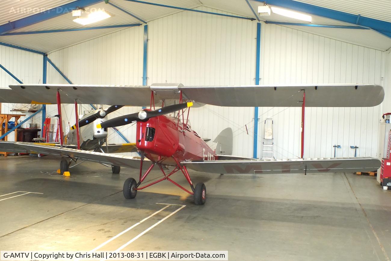 G-AMTV, 1935 De Havilland DH-82A Tiger Moth II C/N 3858, at the LAA Rally 2013, Sywell