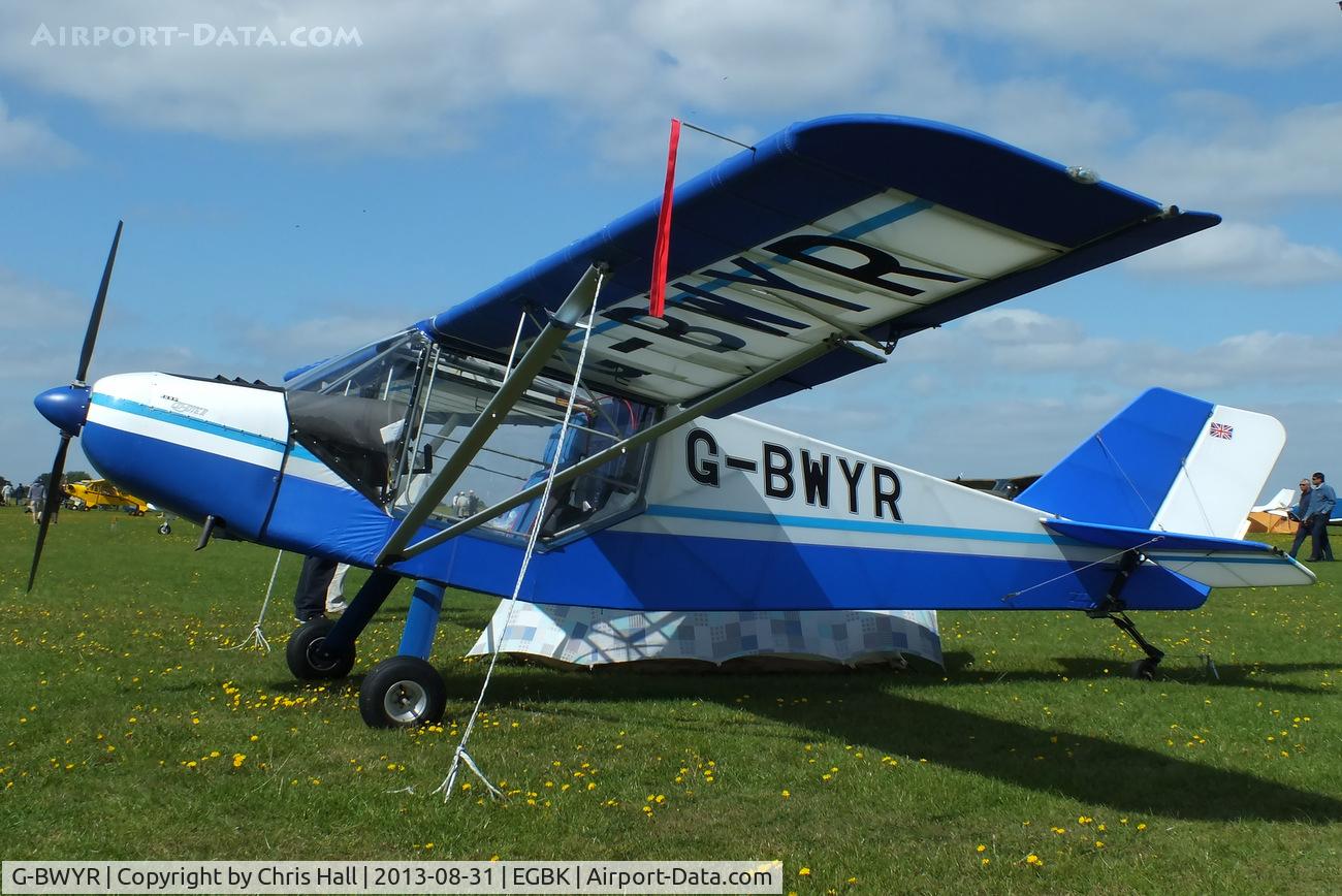G-BWYR, 1996 Rans S-6-116 Coyote II C/N PFA 204A-13058, at the LAA Rally 2013, Sywell
