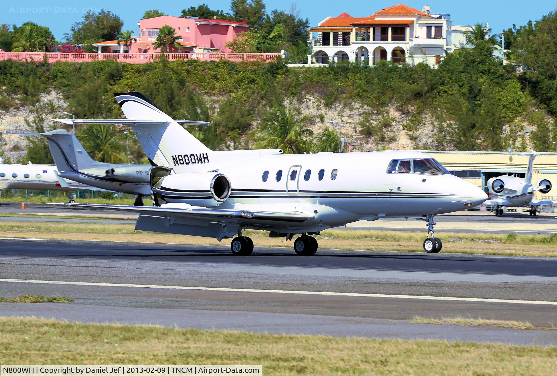 N800WH, 1987 British Aerospace BAe.125 Series 800A C/N 258080, N800WH