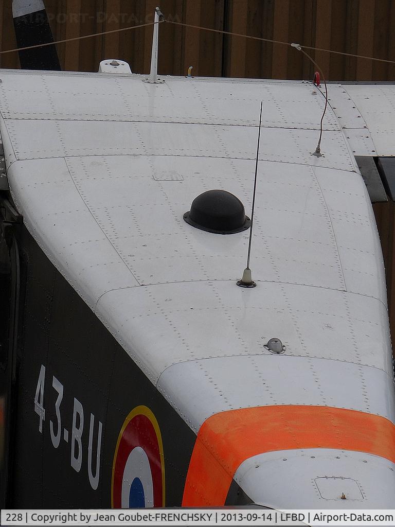 228, Max Holste MH.1521M Broussard C/N 281, Conservatoire de l'Air et de l'Espace, BA106