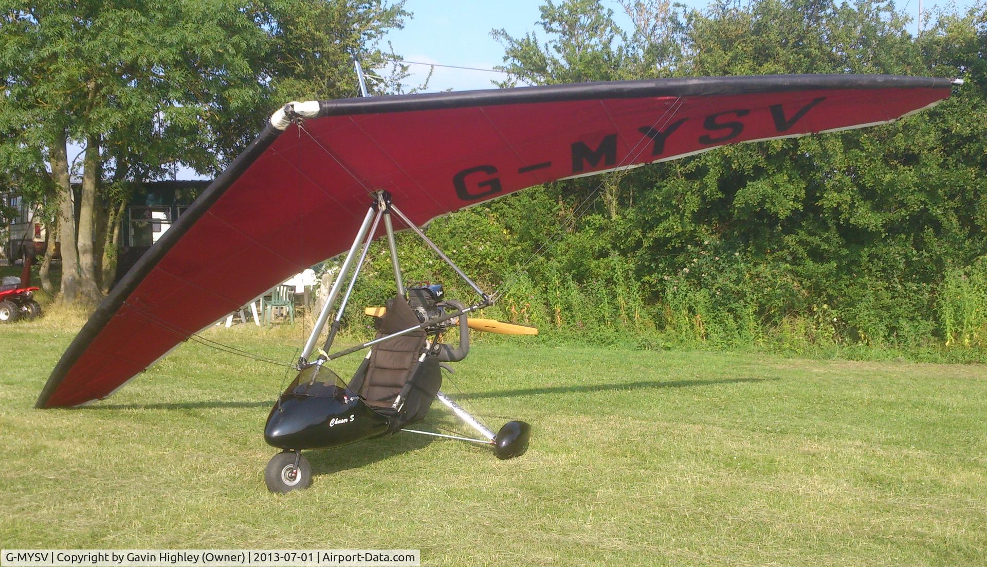 G-MYSV, 1989 Aerial Arts Chaser S C/N CH812, Chaser, locally known as the  