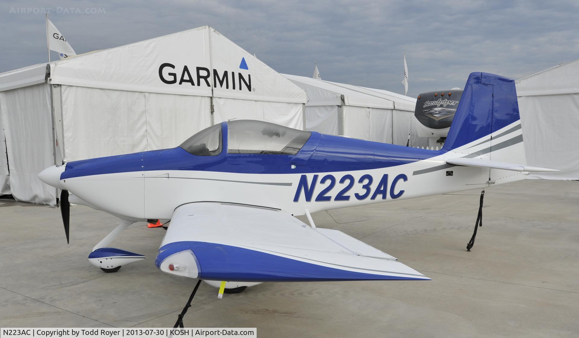 N223AC, Vans RV-7A C/N 73060, Airventure 2013