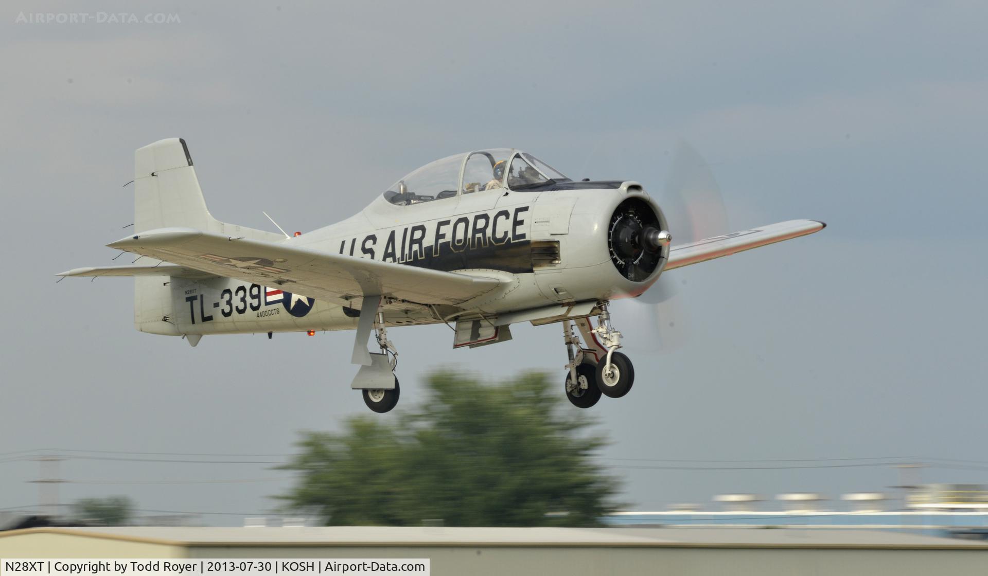 N28XT, 1958 North American T-28B Trojan C/N 200-410 (138339), Airventure 2013