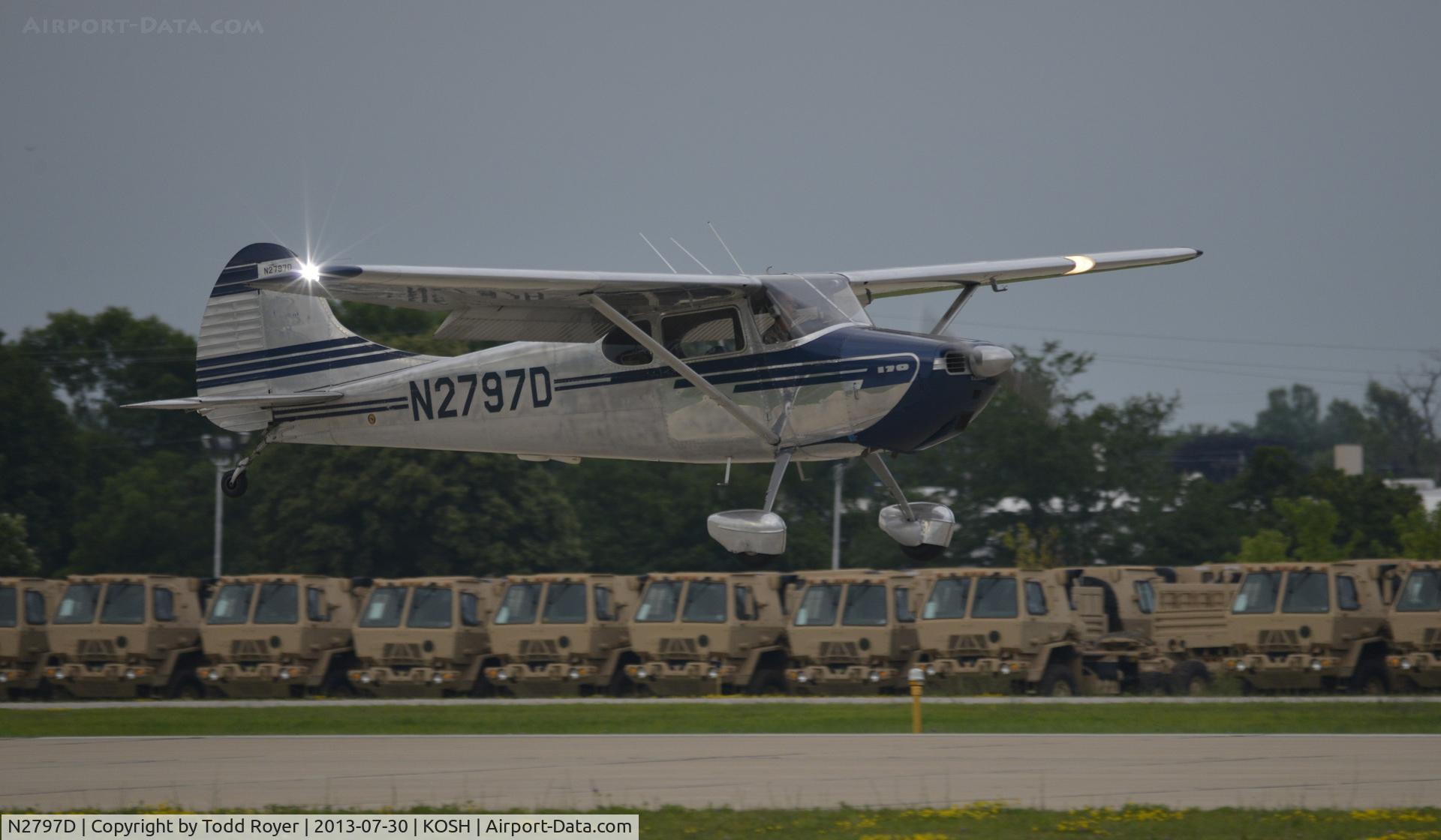 N2797D, 1952 Cessna 170B C/N 25339, Airventure 2013
