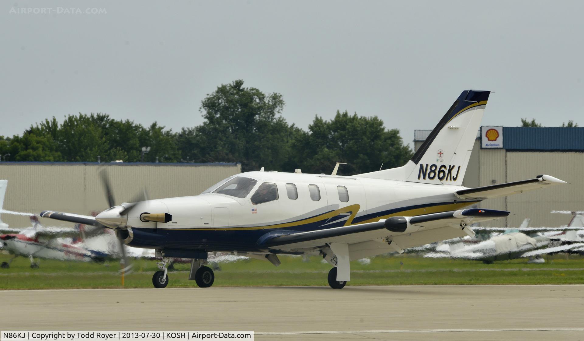 N86KJ, 2008 Socata TBM-700 C/N 490, Airventure 2013