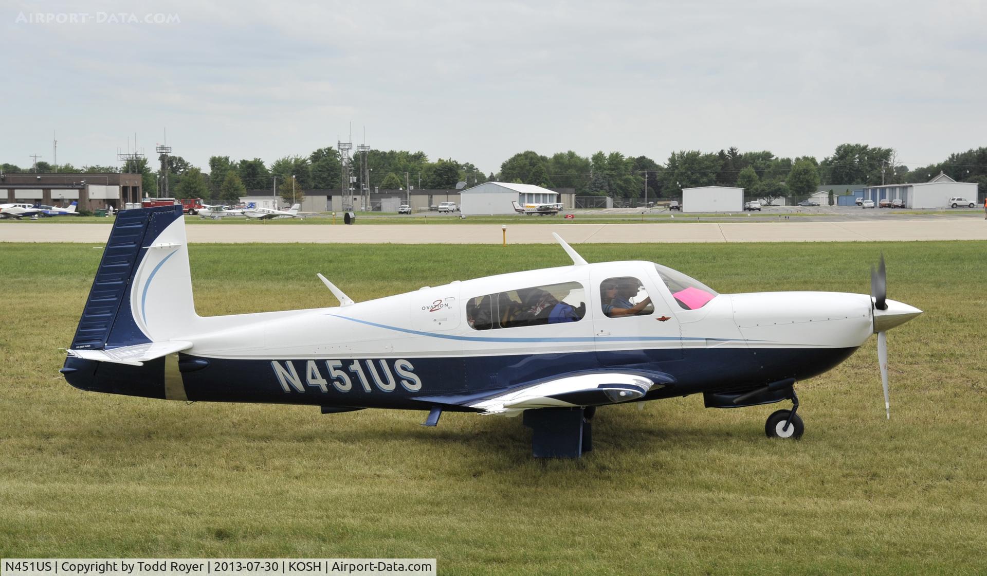N451US, 2006 Mooney M20R Ovation C/N 29-0437, Airventure 2013