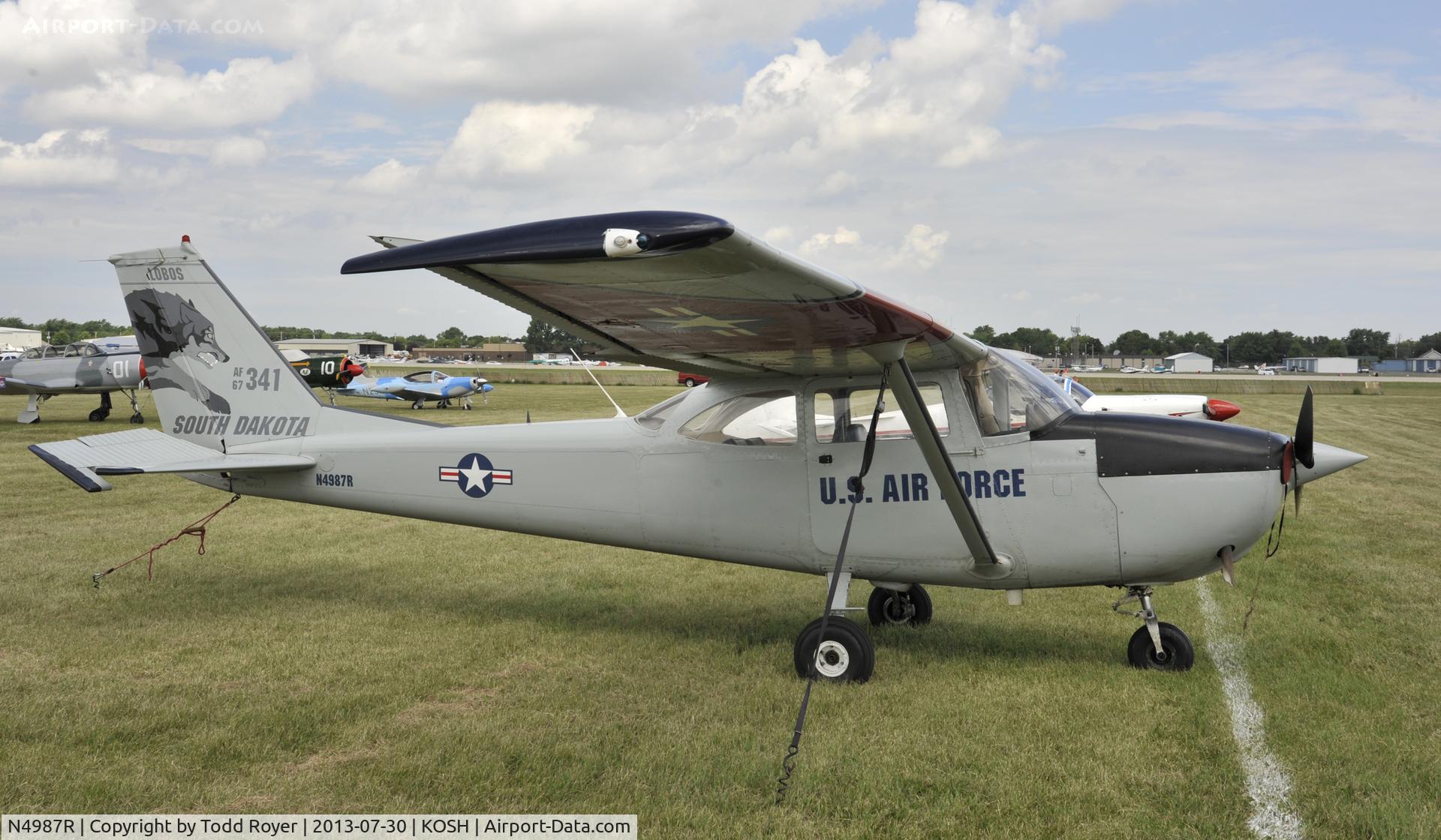 N4987R, 1967 Cessna 172H C/N 17256341, Airventure 2013