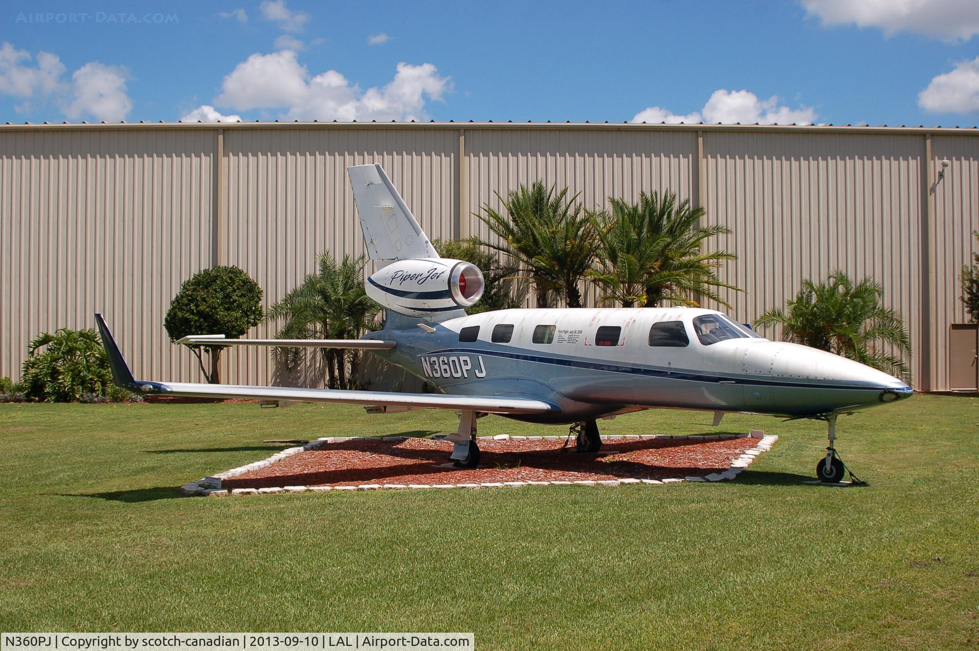 N360PJ, 2008 Piper PA-47-2400J PiperJet C/N 4798E001, 2008 Piper PA-47-2400J, N360PJ, at the Florida Air Museum, Lakeland Linder Regional Airport, Lakeland, FL