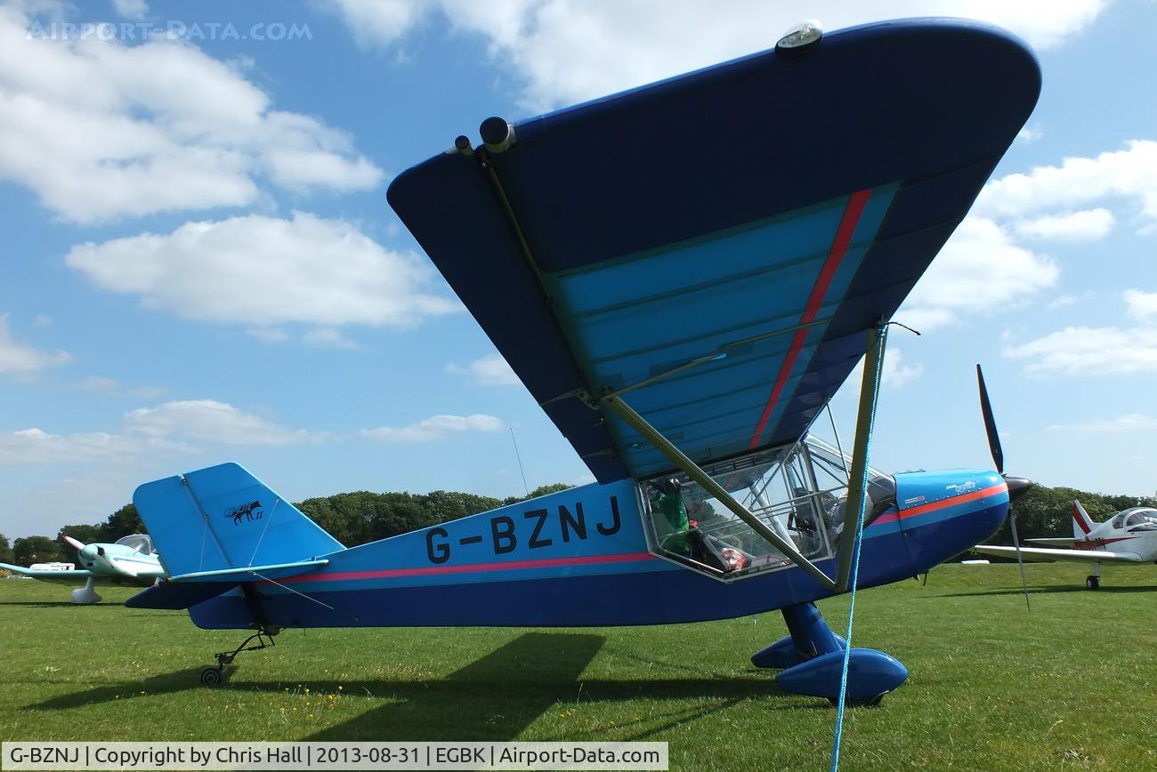 G-BZNJ, 2001 Rans S-6ES Coyote II C/N PFA 204-13640, at the LAA Rally 2013, Sywell