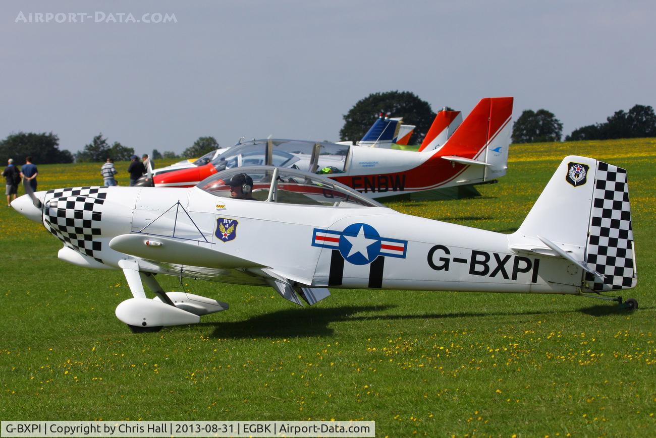 G-BXPI, 1998 Vans RV-4 C/N PFA 181-12426, at the LAA Rally 2013, Sywell