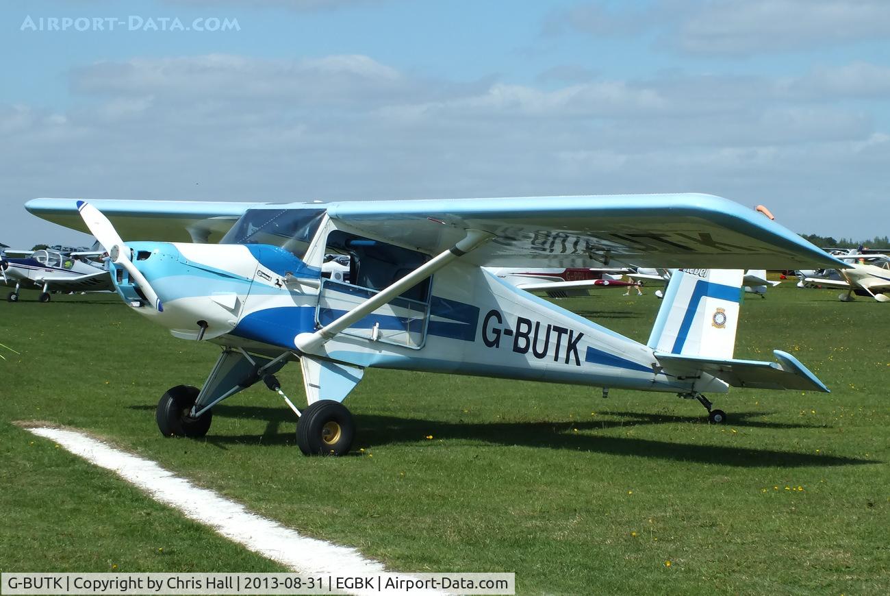 G-BUTK, 1993 Murphy Rebel C/N PFA 232-12091, at the LAA Rally 2013, Sywell