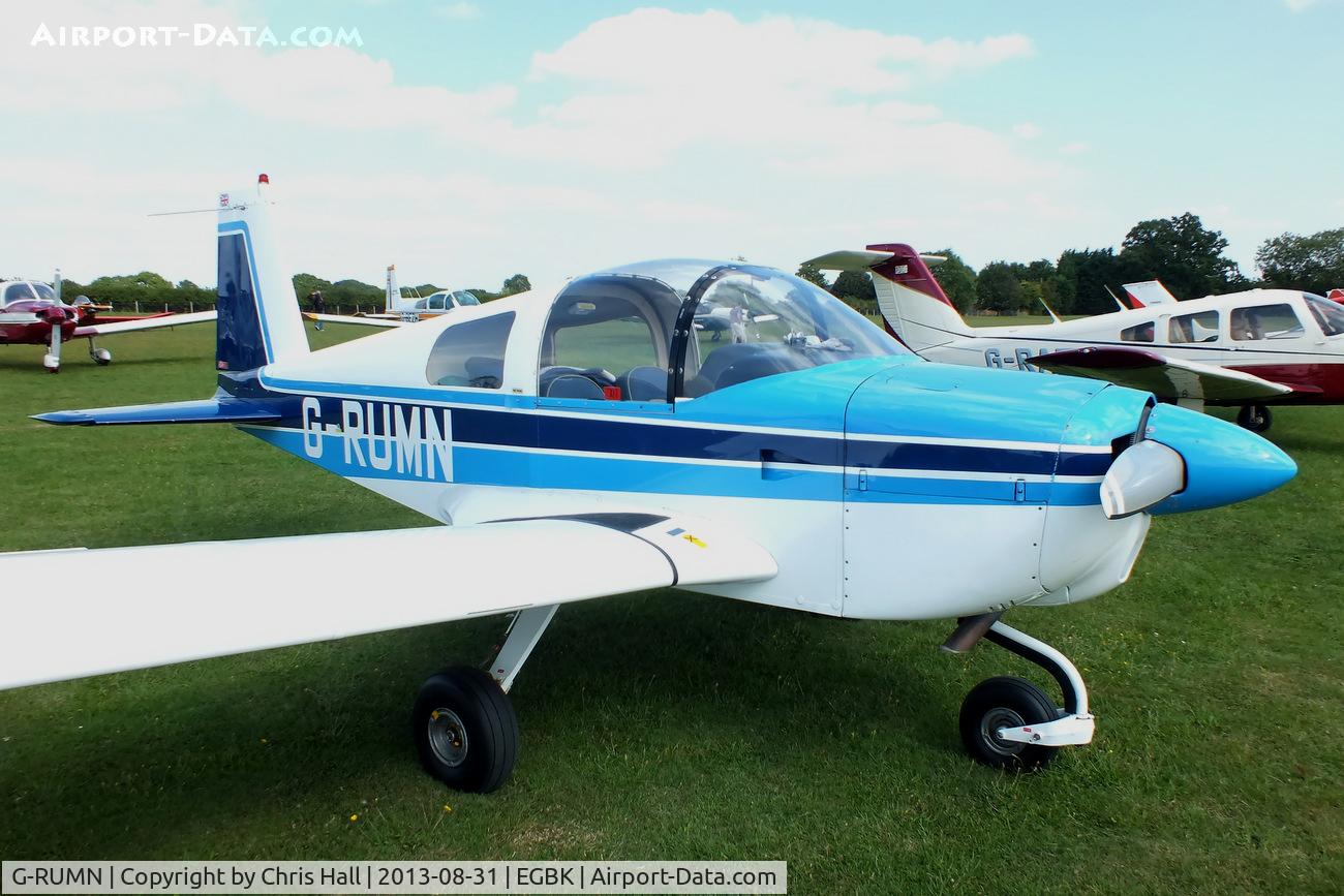 G-RUMN, 1971 American Aviation AA-1A Trainer C/N AA1A-0086, at the LAA Rally 2013, Sywell