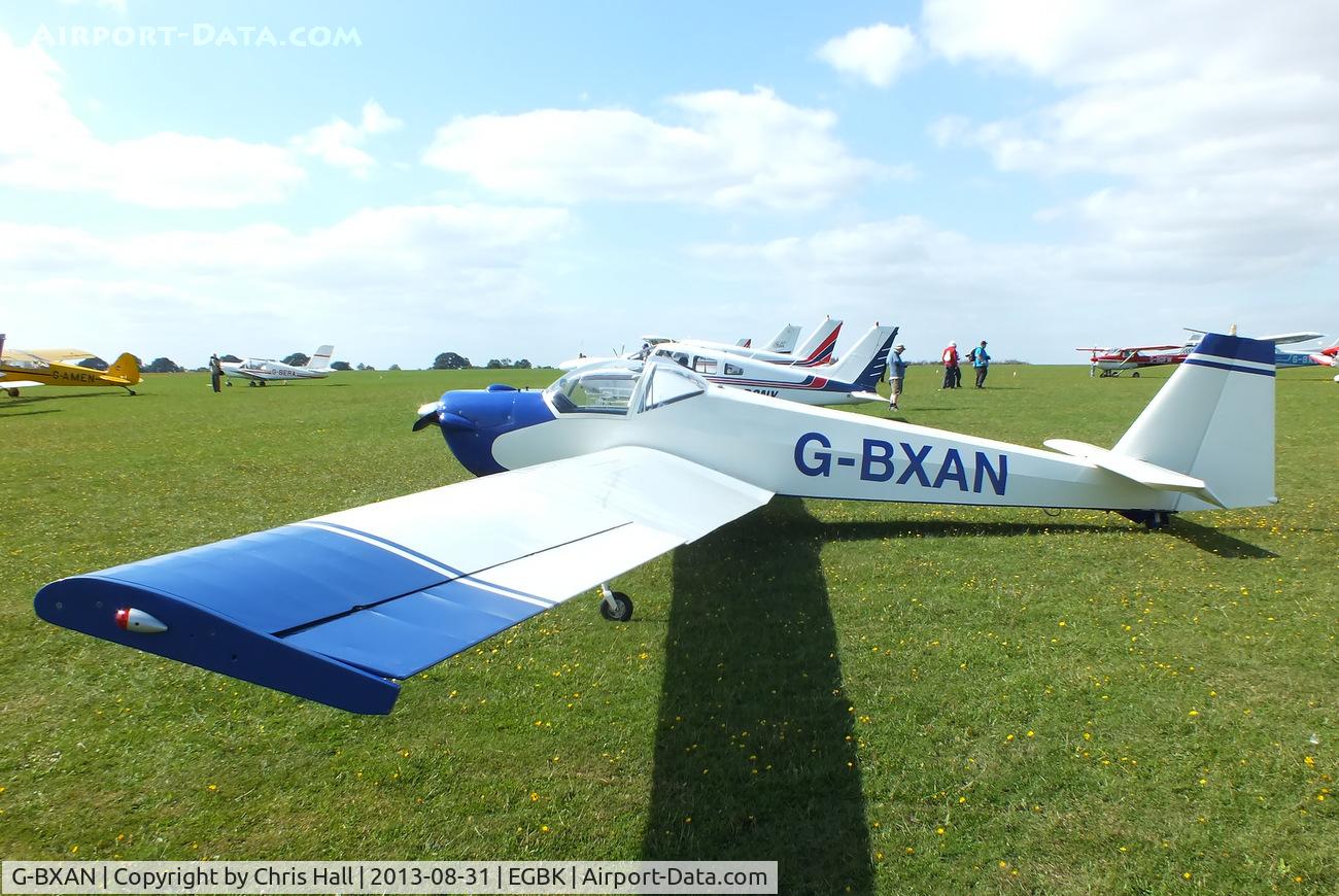 G-BXAN, 1980 Scheibe SF-25C Falke C/N 44299, at the LAA Rally 2013, Sywell