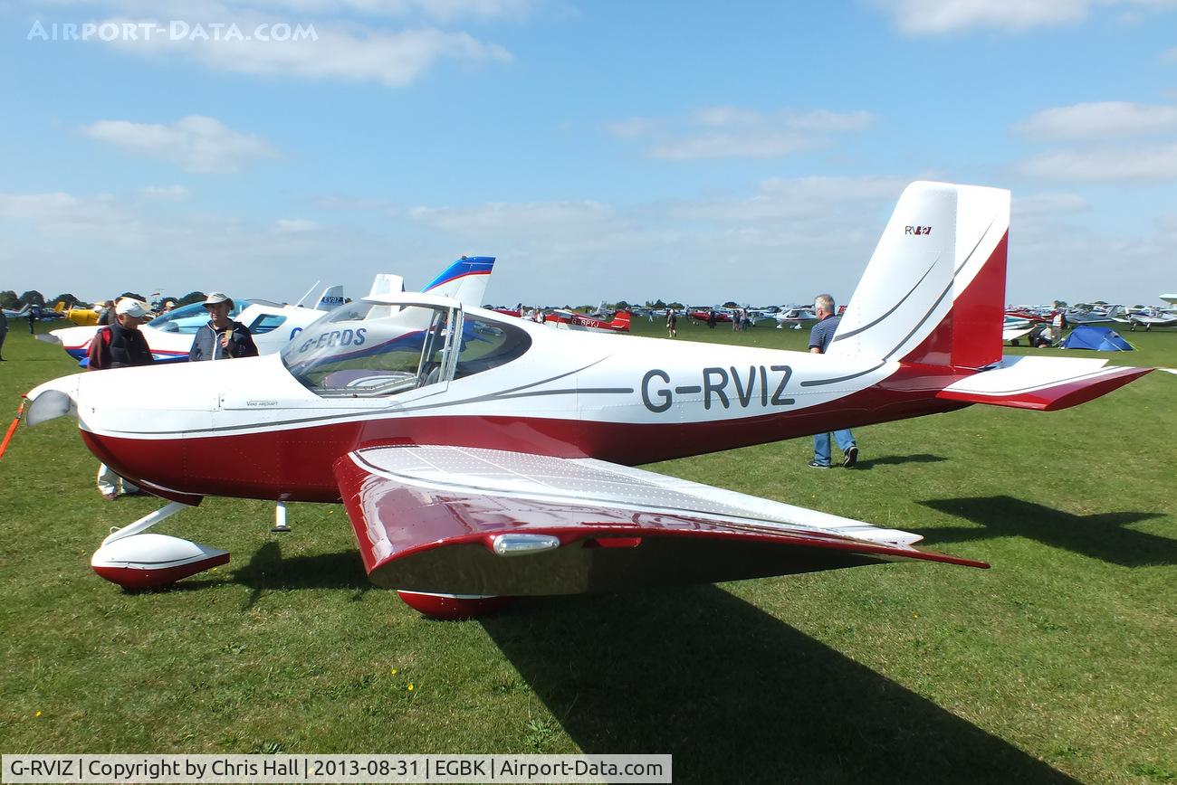 G-RVIZ, 2011 Vans RV-12 C/N LAA 363-15034, at the LAA Rally 2013, Sywell