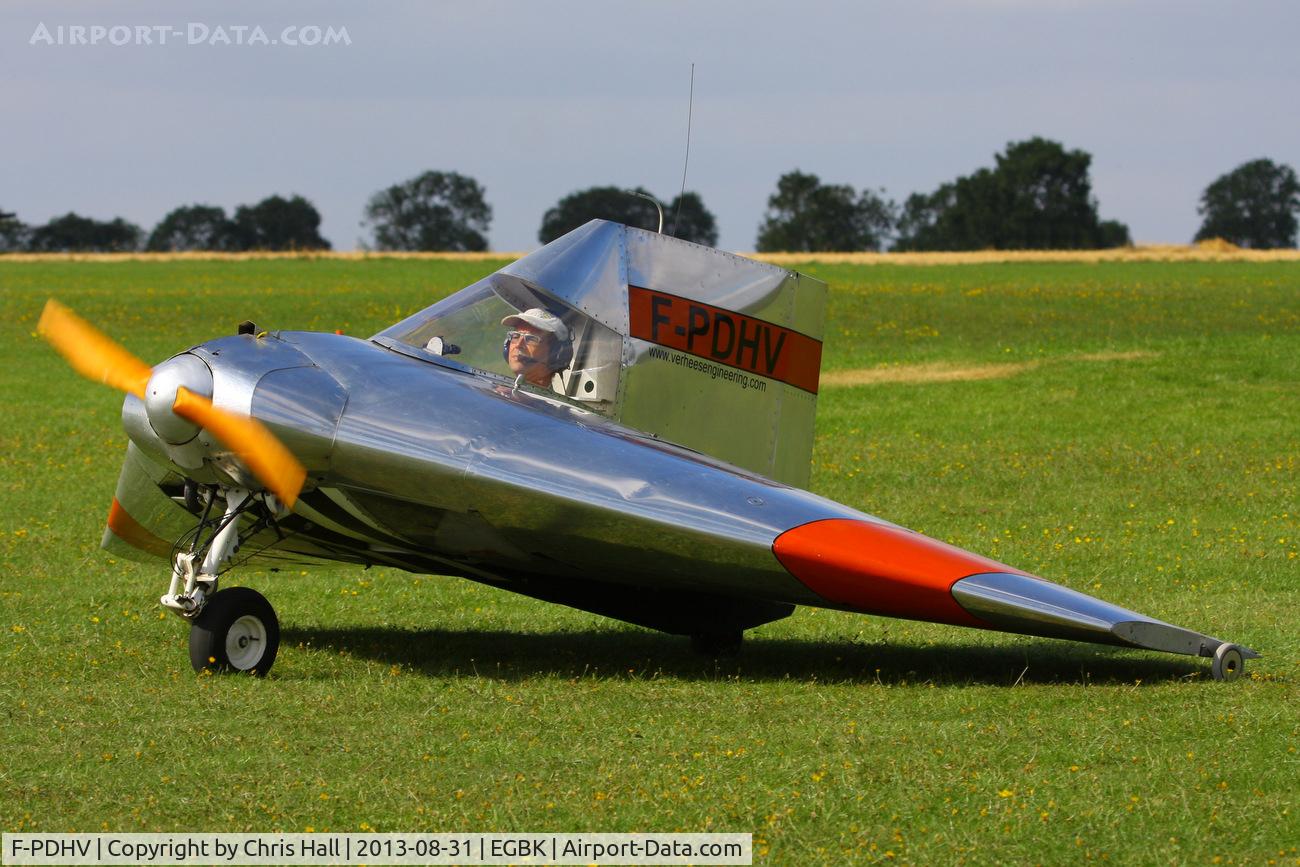 F-PDHV, 2004 Verhees Delta C/N 01, at the LAA Rally 2013, Sywell