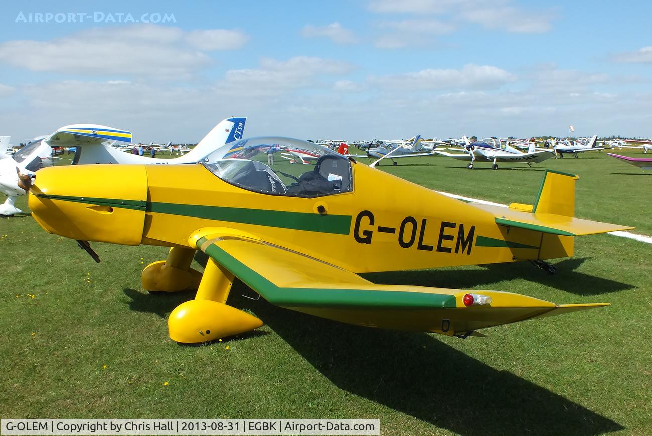 G-OLEM, 2005 Jodel D-18 C/N PFA 169-11613, at the LAA Rally 2013, Sywell