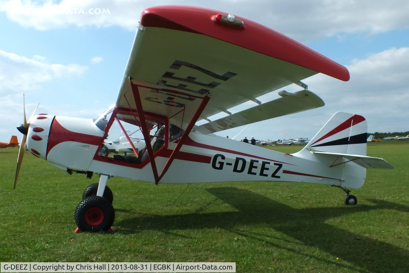 G-DEEZ, 1990 Denney Kitfox Mk3 C/N 931, at the LAA Rally 2013, Sywell