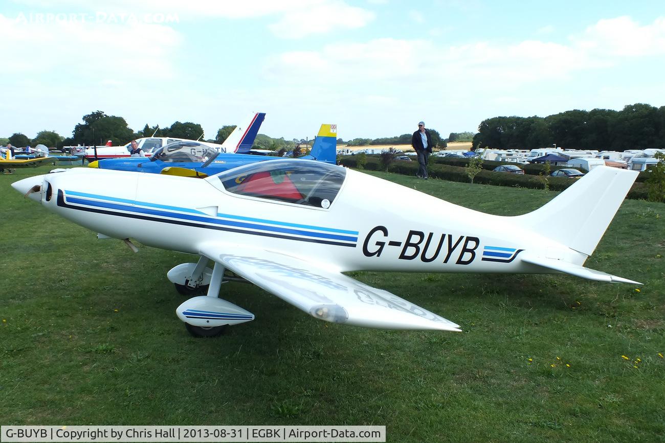 G-BUYB, 1994 Aero Designs Pulsar C/N PFA 202-12193, at the LAA Rally 2013, Sywell